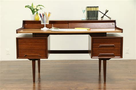 mid century modern reproduction desk.